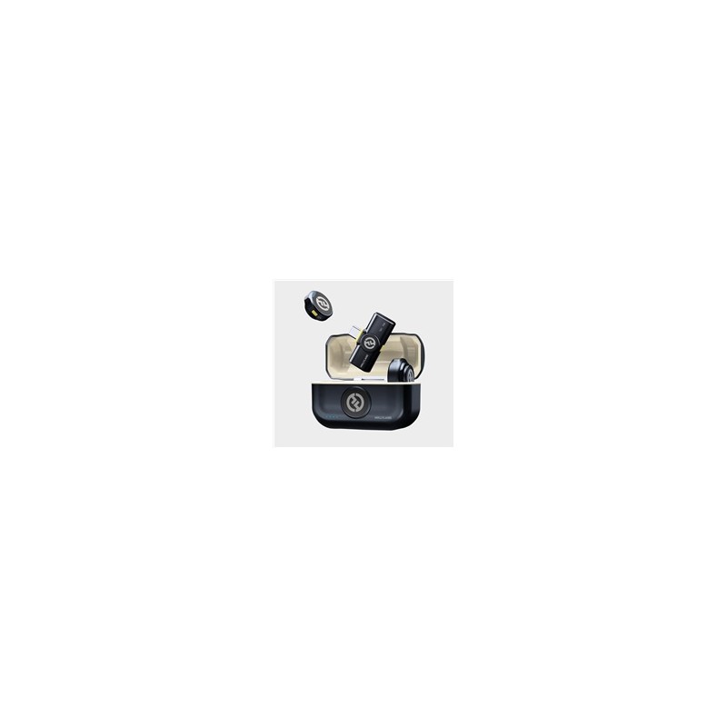 Hollyland Lark M2 USB-C - Wireless Lavalier Microphone with USB-CPlug (Duo,Shine Charcoal)