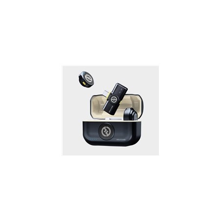 Hollyland Lark M2 USB-C - Wireless Lavalier Microphone with USB-CPlug (Duo,Shine Charcoal)