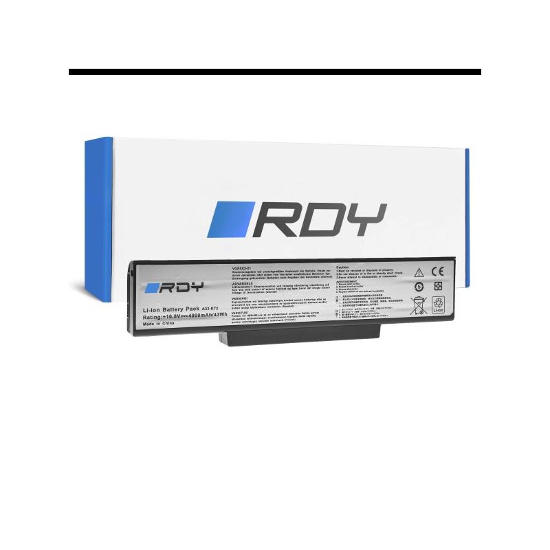 Baterie RDY A32-K72 to Asus N71 K72 K72J K72F K73S K73SV N71 N71J