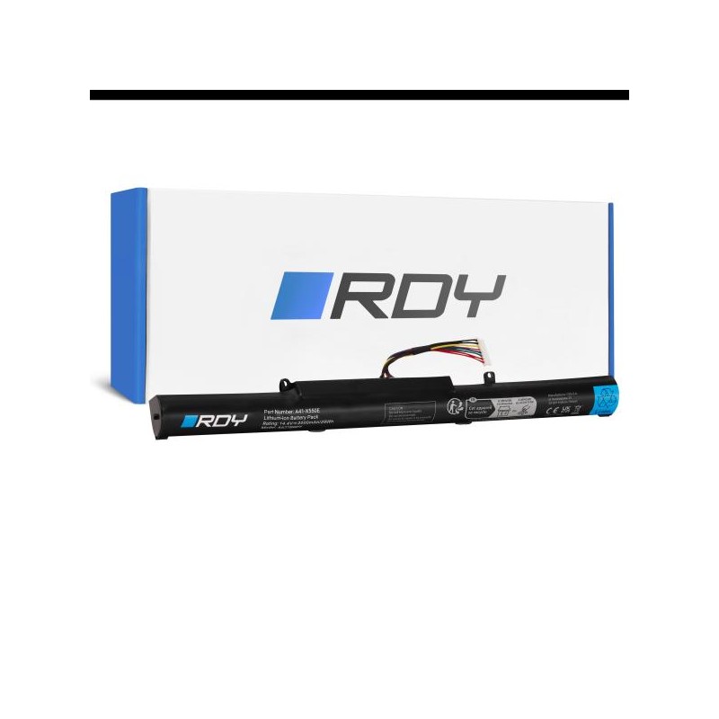 RDY Laptop baterie A41-X550E pro Asus A550 F550 F550D K550 K750 R510 R510D R510DP R750 R752L R752LB X450 X550 X550D X750