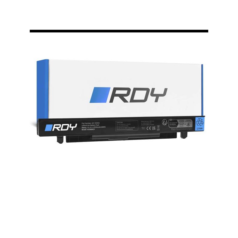 RDY Laptop baterie A41-X550A pro Asus A550 F550J F550L R510 R510C R510J R510JK R510L R510CA X550 X550C X550CA X550CC X550L