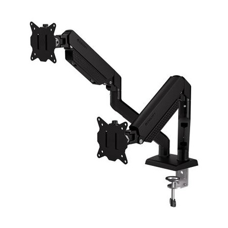 Endorfy držák monitorů Atlas GS Double / 2 monitory max. 10kg a 32" / pivot / VESA / plynová pružina