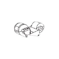 Brother RBPP2BK 38MM Black Ink Ribbon