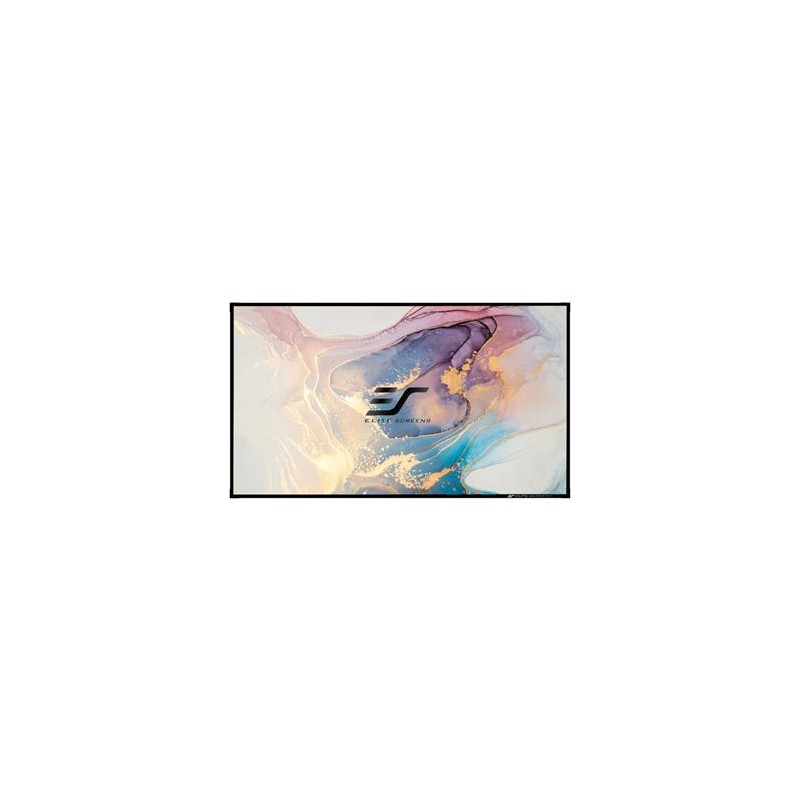 ELITE SCREENS plátno v pevném rámu 150" (381cm)/ 16:9/ 187×332cm/ Gain 0,8/ bezrámové/ CLR5/ pro UST