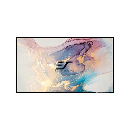ELITE SCREENS plátno v pevném rámu 150" (381cm)/ 16:9/ 187×332cm/ Gain 0,8/ bezrámové/ CLR5/ pro UST