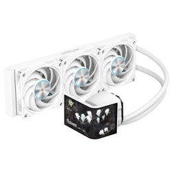 Krux vodní chladič CPU HydroArc 360 / 3x120mm ARGB / customizovaný LCD / bílý