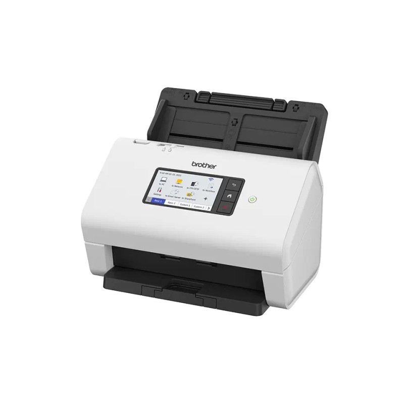 BROTHER skener ADS-4900W DUALSKEN A4 60ppm/120dual 600x600 60ADF USB LAN WIFI 5Ghz - display 10.9cm