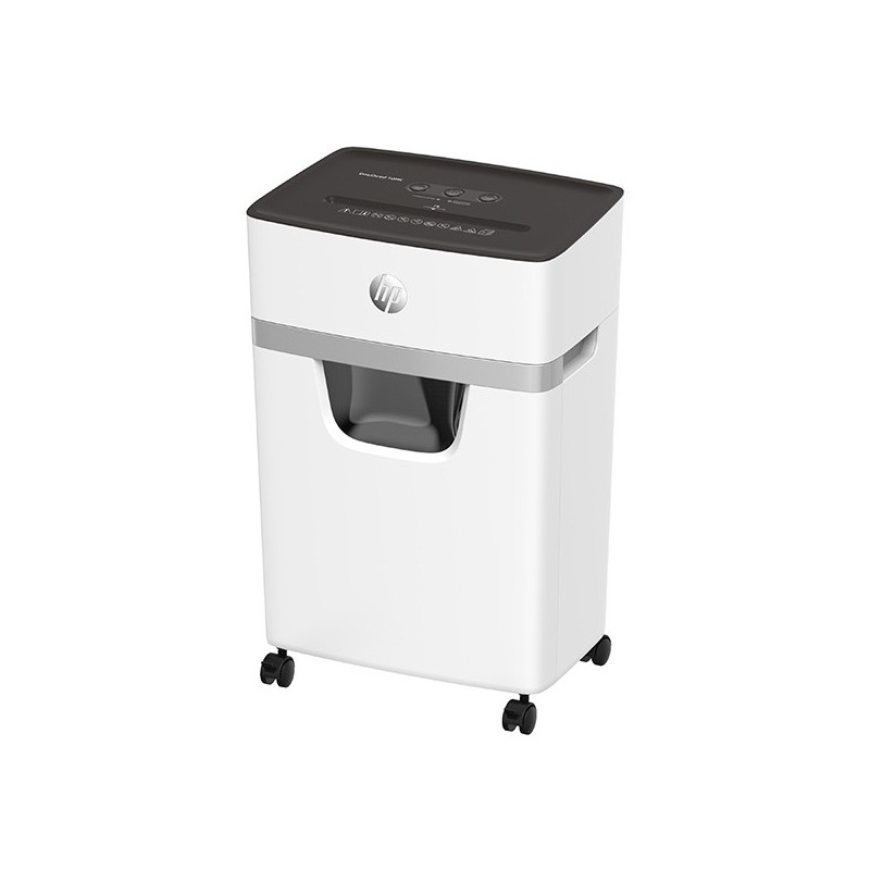 HP automatický skartovací stroj OneShred 10MC křížovým řezem