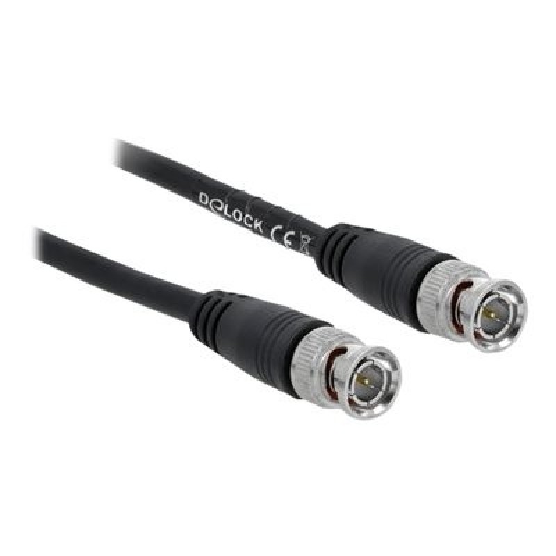 Delock cable BNC male to BNC male, Delock cable BNC male to BNC male 80085