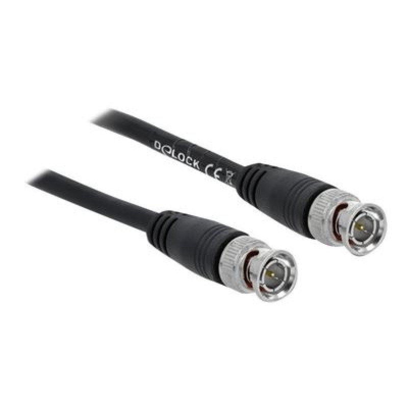 Delock cable BNC male to BNC male, Delock cable BNC male to BNC male 80081