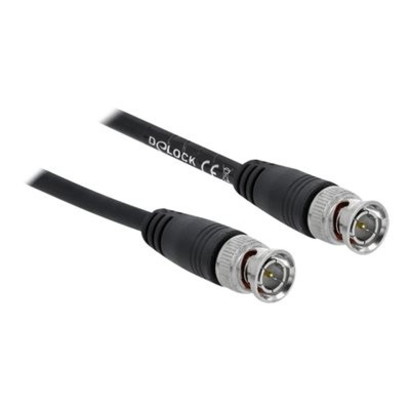 Delock cable BNC male to BNC male, Delock cable BNC male to BNC male 80083