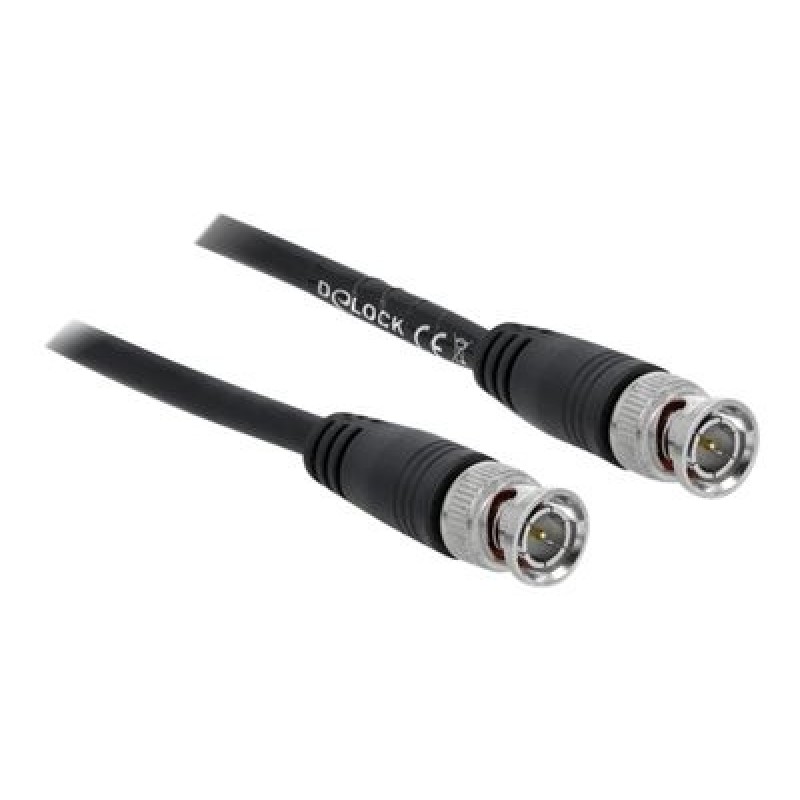 Delock cable BNC male to BNC male, Delock cable BNC male to BNC male 80084