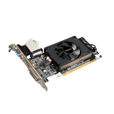 GIGABYTE VGA NVIDIA GV-N710D3-2GL 2.0, GT 710, 2GB DDR3, 1xHDMI, 1xDVI, 1xVGA