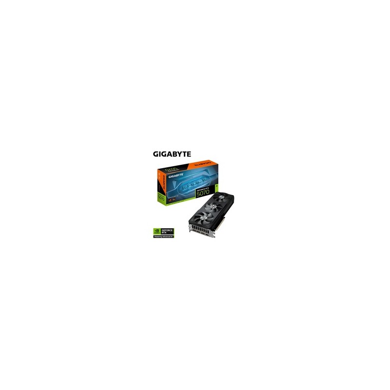 GIGABYTE VGA NVIDIA GeForce RTX 5070 EAGLE OC 12G, 12G GDDR7, 3xDP, 1xHDMI