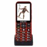 BAZAR - EVOLVEO EasyPhone LT, mobilní telefon pro seniory s nabíjecím stojánkem, červená - Po opravě (Komplet)