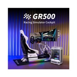 THERMALTAKE Závodní kokpit GR500 Racing Simulator Cockpit, Bílá