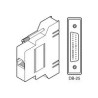 MALE DB-25 MODEM CONNECTOR/
