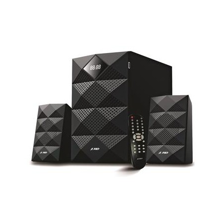 POŠKOZENÝ OBAL - FENDA F&D repro A180X/ 2.1/ 42W/ černé/ BT4.0/ FM rádio/ USB přehrávání/ dálkový ovladač
