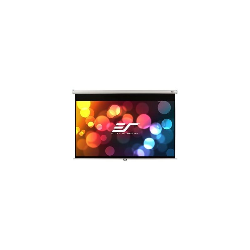 POŠKOZENÝ OBAL - ELITE SCREENS plátno roleta 84" (213,4 cm)/ 16:9/ 104,1 x 185,4 cm/ Gain 1,1/ case bílý