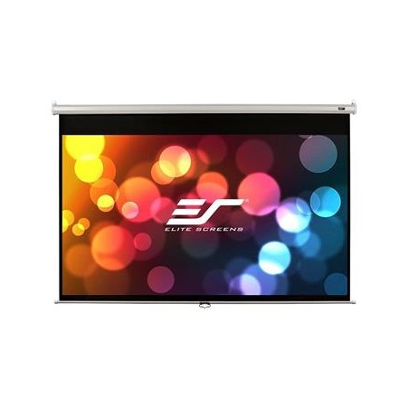 POŠKOZENÝ OBAL - ELITE SCREENS plátno roleta 84" (213,4 cm)/ 16:9/ 104,1 x 185,4 cm/ Gain 1,1/ case bílý