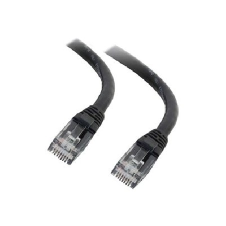 C2G 25ft Cat6 Snagless Unshielded (UTP) Ethernet Network Patch Cable - Black - Patch kabel - RJ-45 (M) do RJ-45 (M) - 7.6 m