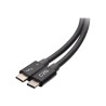 C2G 1.5ft Thunderbolt 4 USB C Cable - USB C to USB C - 40Gbps - M/M - Kabel Thunderbolt - USB-C (M) do USB-C (M) - USB 3.2 /