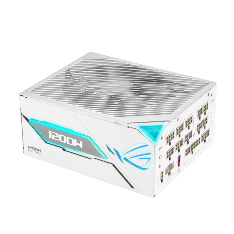 Zdroj ASUS ROG Thor 1200W Platinum White Edition ATX 3.1 - 1200W, 80+ Platinum, modular