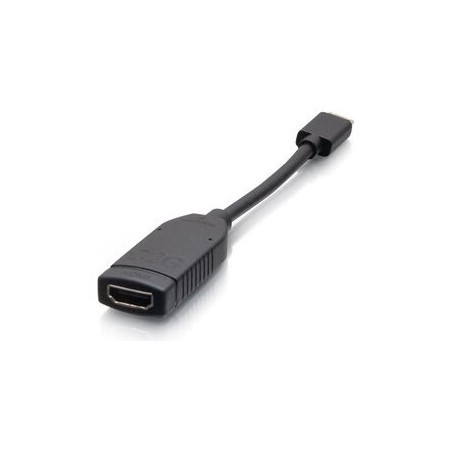 C2G Mini HDMI to HDMI Dongle Adapter Converter - HDMI kabel - 19 pin mini HDMI Type C s piny (male) pájený do HDMI se zdířkami