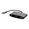 C2G USB C Docking Station with 4K HDMI, USB, and USB C - Power Delivery up to 100W - Dokovací stanice - USB-C / Thunderbolt 3