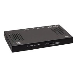 C2G HDMI Ultra-Slim HDBaseT + RS232 And IR Over Cat Extender Box Receiver - 4K 60Hz - Rozšiřující zařízení /video/audio/sériové