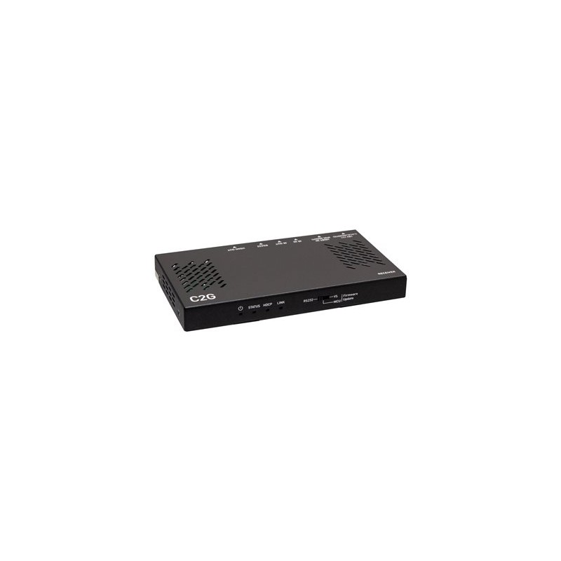 C2G HDMI Ultra-Slim HDBaseT + RS232 And IR Over Cat Extender Box Receiver - 4K 60Hz - Rozšiřující zařízení /video/audio/sériové