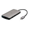 C2G USB-CŽ Mini Dock with HDMI, 2x USB-A, Ethernet, SD Card Reader, and USB-C Power Delivery up to 100W - 4K 30Hz - Dokovací
