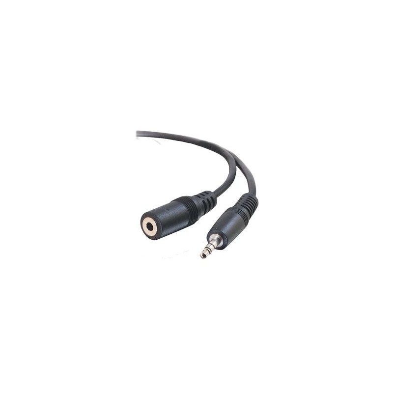 C2G - Prodlužovací šňůra audio - mini-phone stereo 3.5 mm s piny (male) do mini-phone stereo 3.5 mm se zdířkami (female)