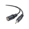 C2G - Prodlužovací šňůra audio - mini-phone stereo 3.5 mm s piny (male) do mini-phone stereo 3.5 mm se zdířkami (female)