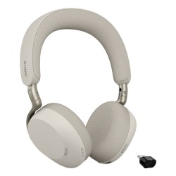 Jabra Evolve3 75, UC, Link390a, Warm Gray