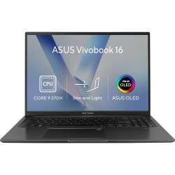 ASUS NTB Vivobook 16 (X1605VA-OLED2842W), Core 9 270H, 16" 1920 x 1200, 16GB, 512GB SSD, Intel Graphics, W11 Home, Black