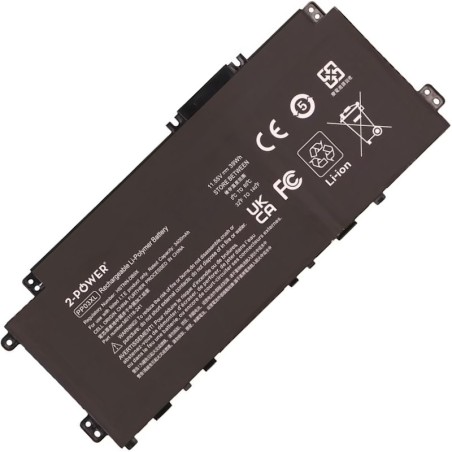 2-POWER Baterie 11,55V 3400mAh pro HP Pavilion 13-bb1000 series , HP Pavilion 14-dv0000 series