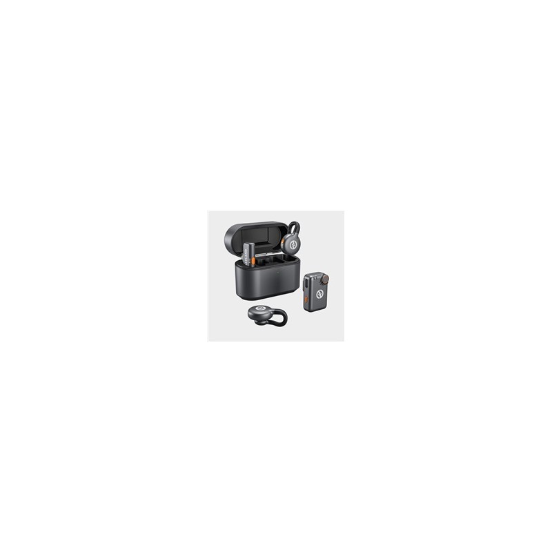 Hollyland LARK M2S Mini Combo Wireless Lavalier Microphone Mini Combo (Space Gray)