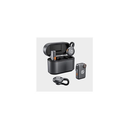 Hollyland LARK M2S Mini Combo Wireless Lavalier Microphone Mini Combo (Space Gray)