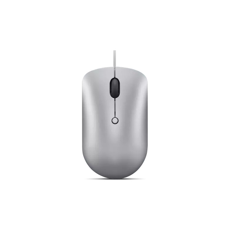 LENOVO 540 USB-C Wired Cmpct Mouse (Silver ) - myš