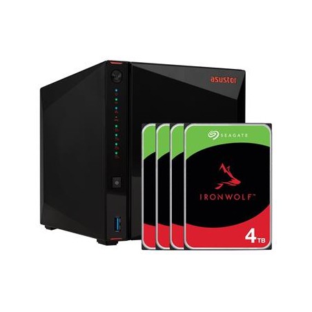 Asustor Nimbustor 4 Gen2 AS5404T + 4x HDDSEG1020