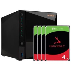 Asustor NAS AS3304T v2 + 4x HDDSEG1020