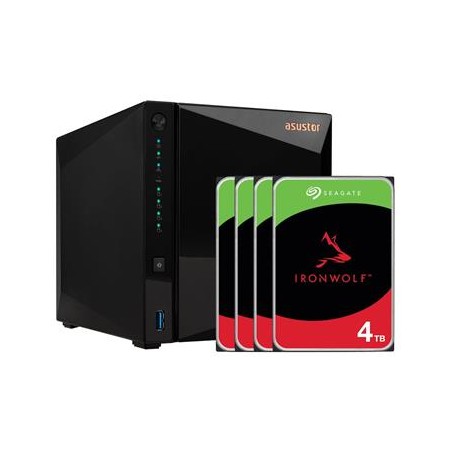 Asustor NAS AS3304T v2 + 4x HDDSEG1020