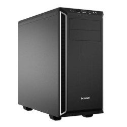 ROZBALENÉ - POŠKOZENÝ OBAL - Be quiet! skříň PURE BASE 600 / MidT / bez zdroje / 2xUSB 3.0 / černo-stříbrná