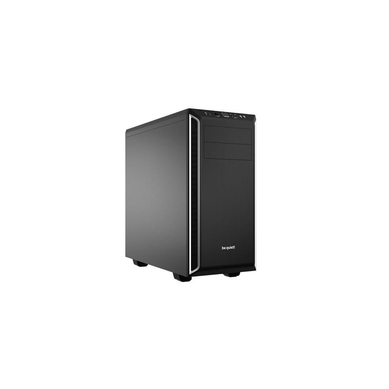 ROZBALENÉ - POŠKOZENÝ OBAL - Be quiet! skříň PURE BASE 600 / MidT / bez zdroje / 2xUSB 3.0 / černo-stříbrná