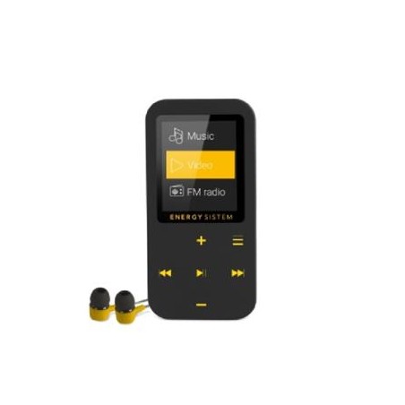 Energy Sistem MP4 Touch Bluetooth AMBER (16GB, MicroSD, FM, sluchátka)