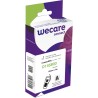 WECARE ARMOR páska kompatibilní s DYMO S0720820,Black/Transparent,19MM*7M