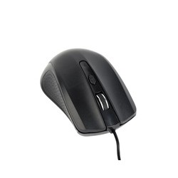 GEMBIRD myš MUS-4B-01, drátová, optická, 1200 dpi, USB, černá