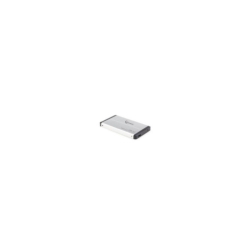 GEMBIRD externí box pro 2.5" zařízení, USB 3.0, SATA, stříbrný