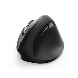 Hama vertikální ergonomická bezdrátová myš EMW-500, 6 tlačítek, černá